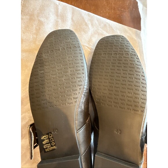 Miz Mooz Zephyr Leather Gunmetal Gray Mary Jane | Size 40 - Picture 10 of 14